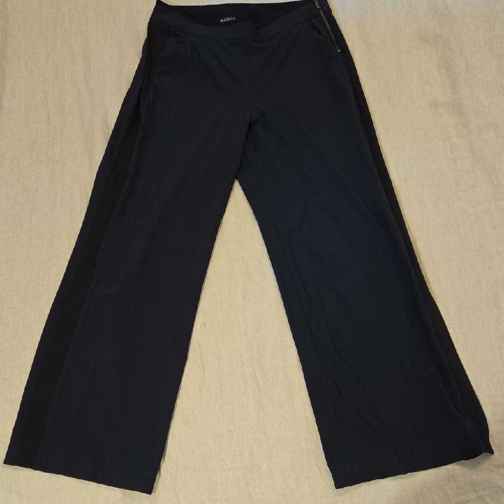Athleta Dark Blue Wide-Leg Pants